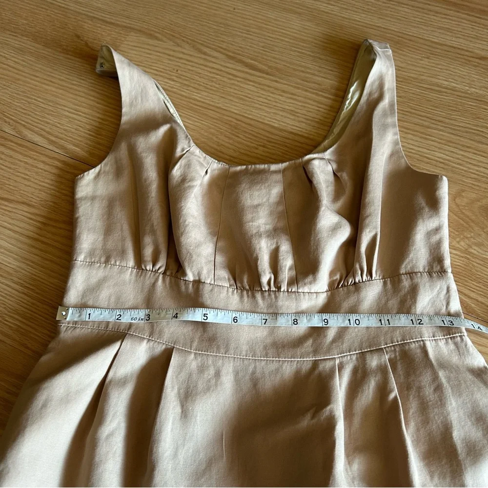 J.Crew Beige Neutral Lined Dress Women’s 4